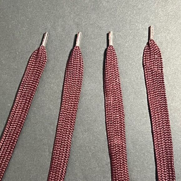 Womens ALEXANDER MCQUEEN Oversize Burgundy Red Leather Trainers / Size 6.5 - Picture 8 of 9